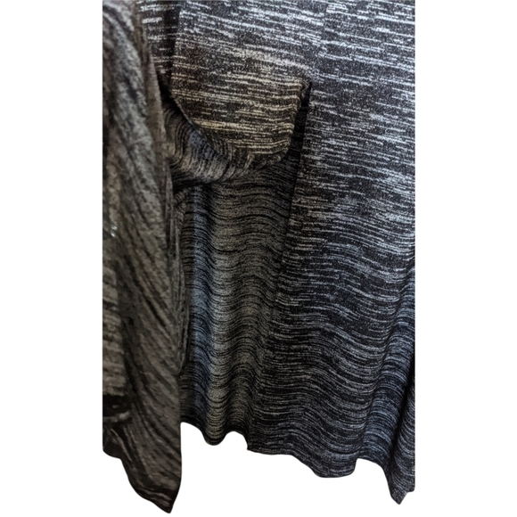 Kensie Dress over Pants Jeans Front Sides Slits SZ 1X Gray Fall Fashion Knit. - Picture 5 of 8